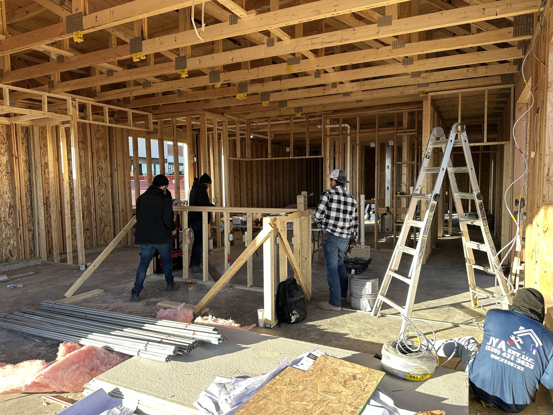 Commercial panel installation — Tech Energy America Arizona
