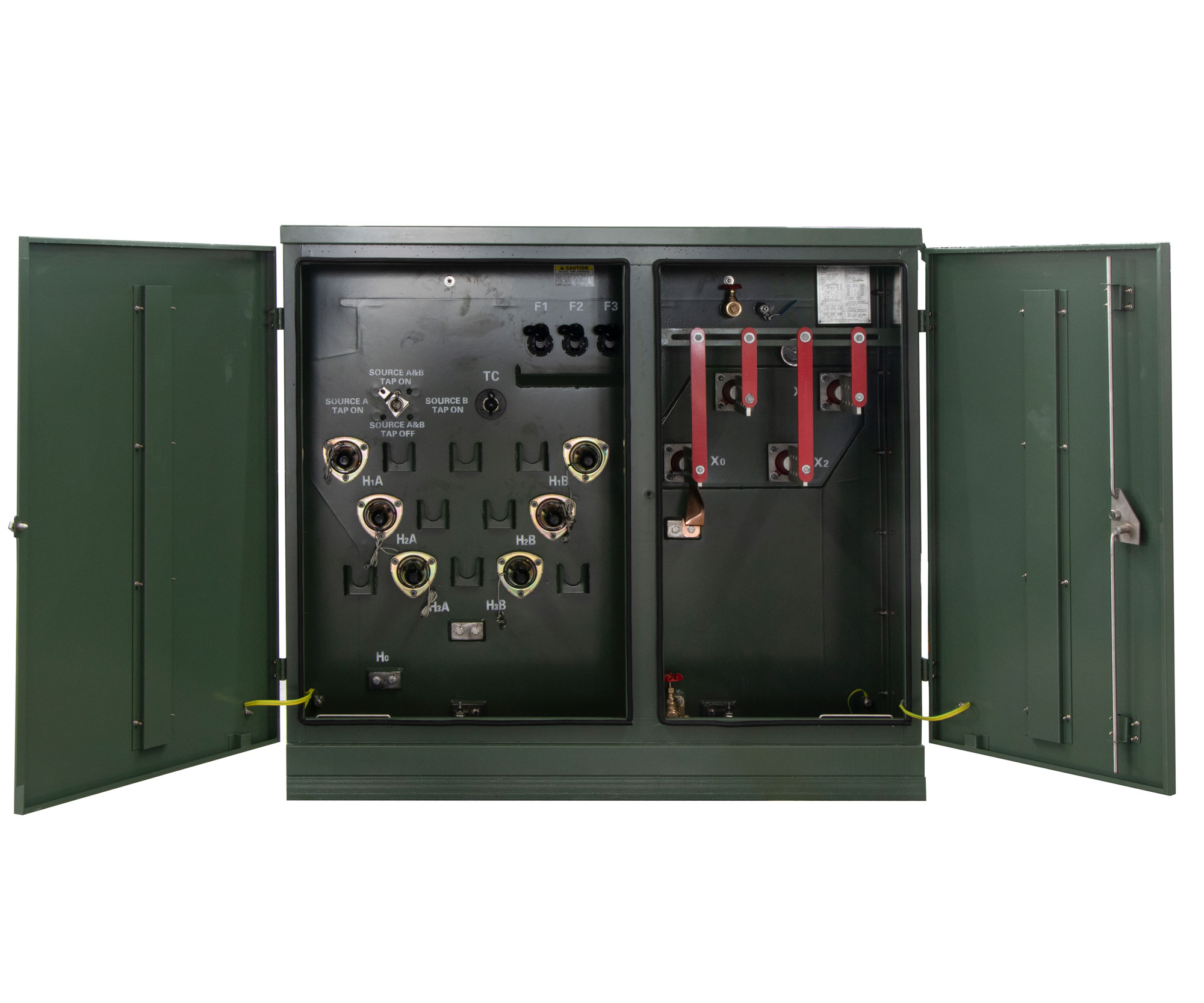 Three-phase pad-mount transformer in stock — ready to ship