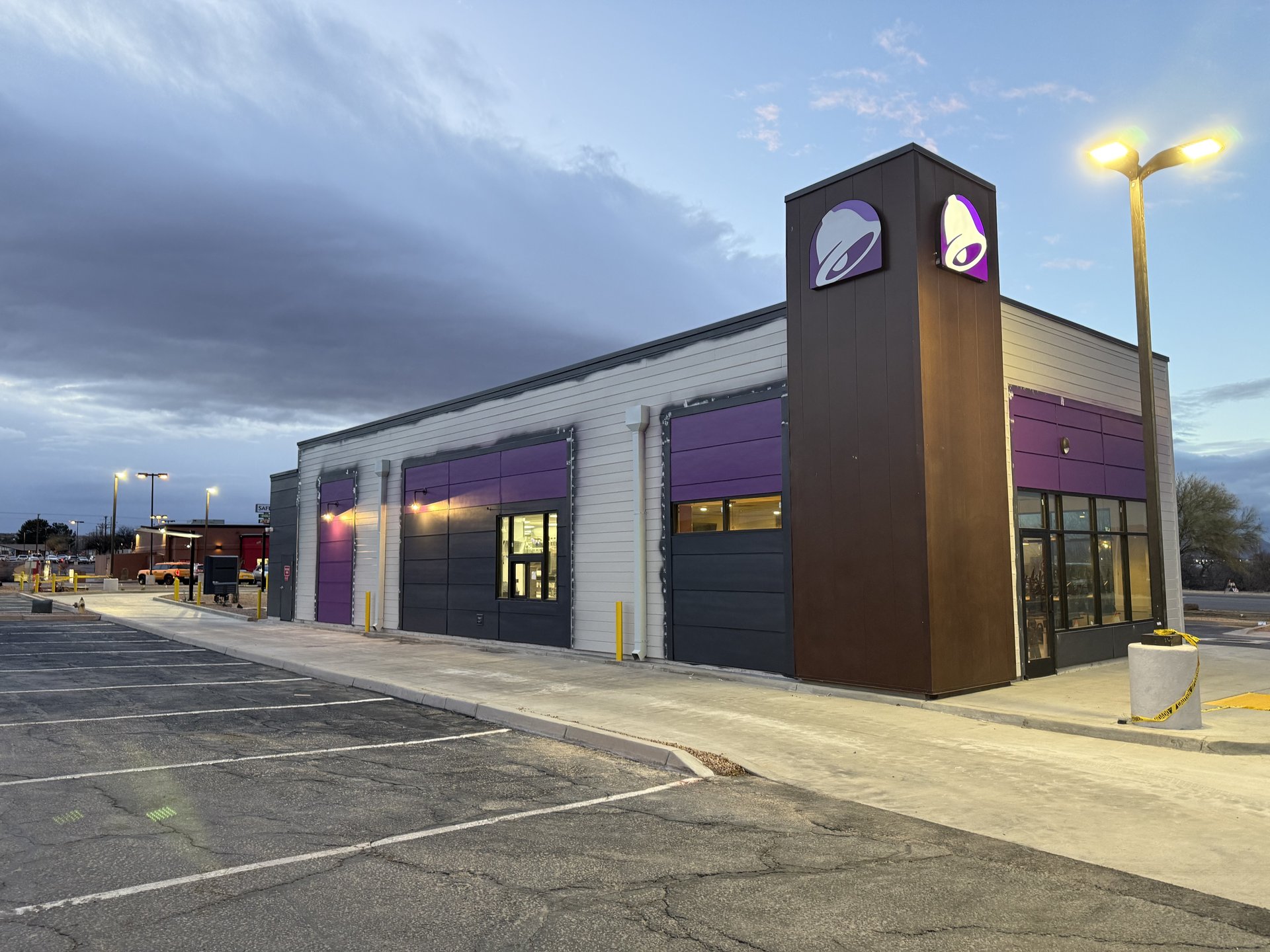 Taco Bell Benson Arizona — Tech Energy America commercial electrical project